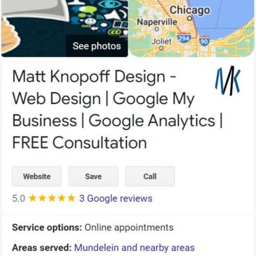 Google My Business (Google Local) profile