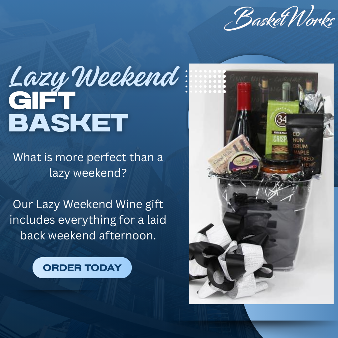 Lazy weekend gift basket